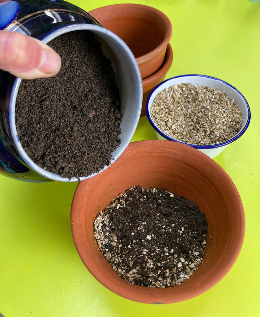 Make your own compost mix